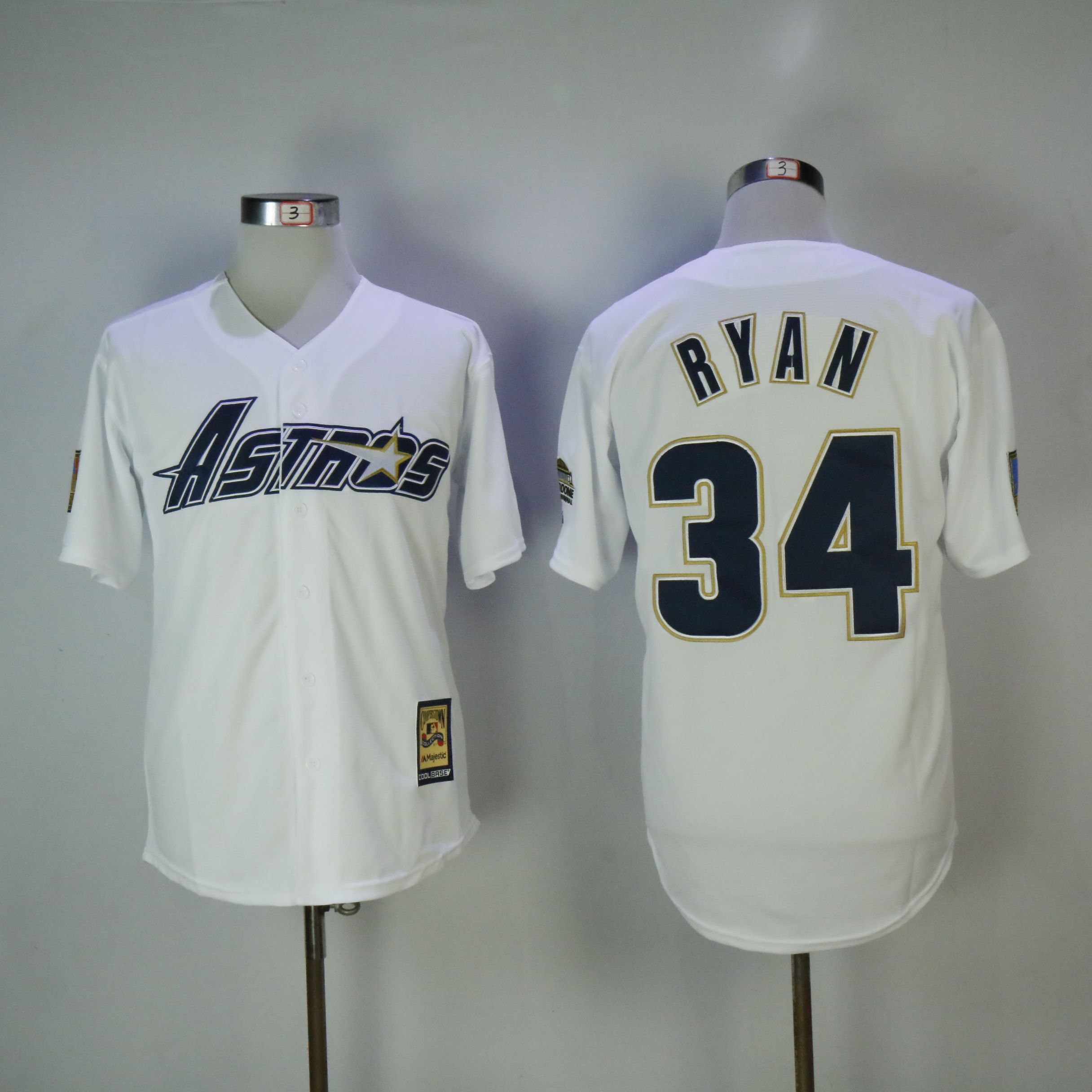 Men Houston Astros #34 Ryan White MLB Jerseys2